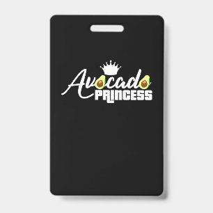 Avocado Princess Badge