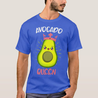 Avocado Queen Vegan Vegetarian Flexitarian womenT- T-Shirt