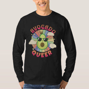 Avocado Queer Gay and Lesbian Fruits LGBT Pride T-Shirt