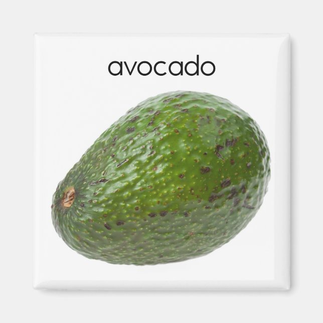 Avocado Refrigerator Magnet (Front)