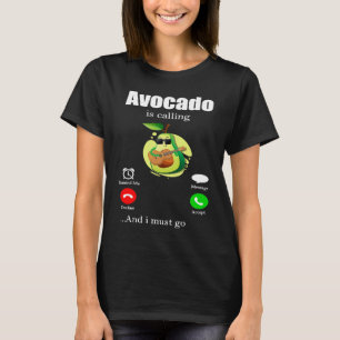Avocado  Salad Lifestyle Fitness Vegan T-Shirt