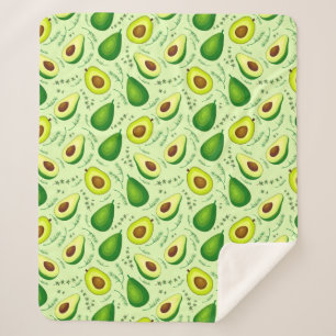 Avocado Sherpa Blanket