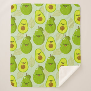 Avocado Sherpa Blanket