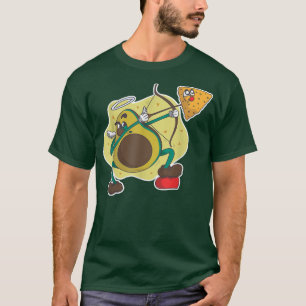 Avocado SHooting Nacho Arrow Cupid Dip Food Humor  T-Shirt
