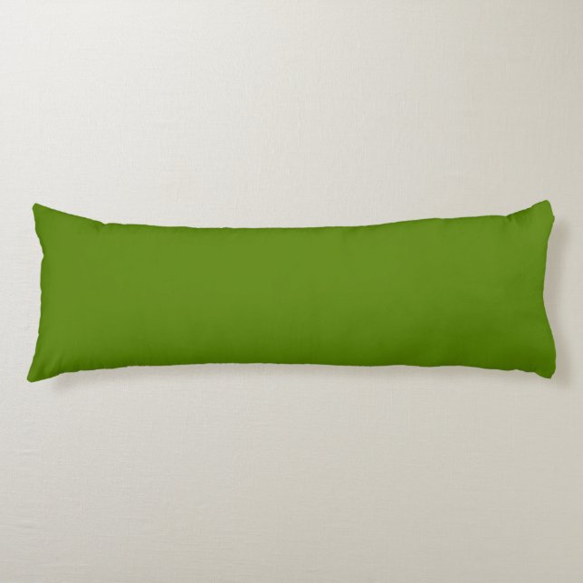 Avocado (solid colour) body pillow (Front)