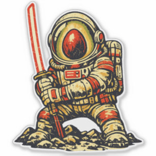 Avocado Space Commander — Vintage Retro Sci-Fi War