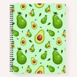 Avocado Spiral Notebook