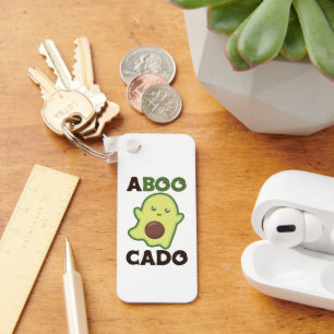 Avocado Spirit For Halloween Funny Avocados Keychain