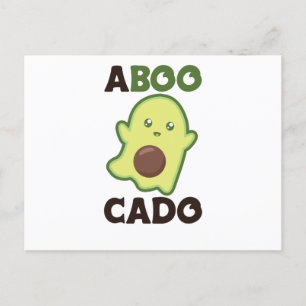 Avocado Spirit For Halloween Funny Avocados Postcard