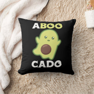 Avocado Spirit For Halloween Funny Avocados Throw  Pillow