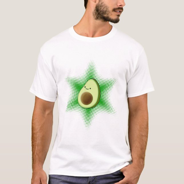Avocado Superstar T-Shirt (Front)