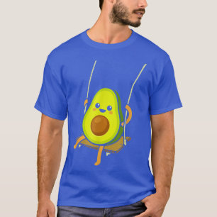 Avocado Swing Funny Avocado Lover Guacamole Vegan  T-Shirt