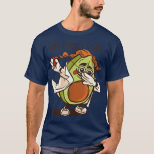 Avocado teacher dabbing and the caption This teach T-Shirt