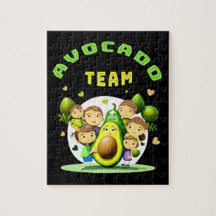 Avocado team jigsaw puzzle