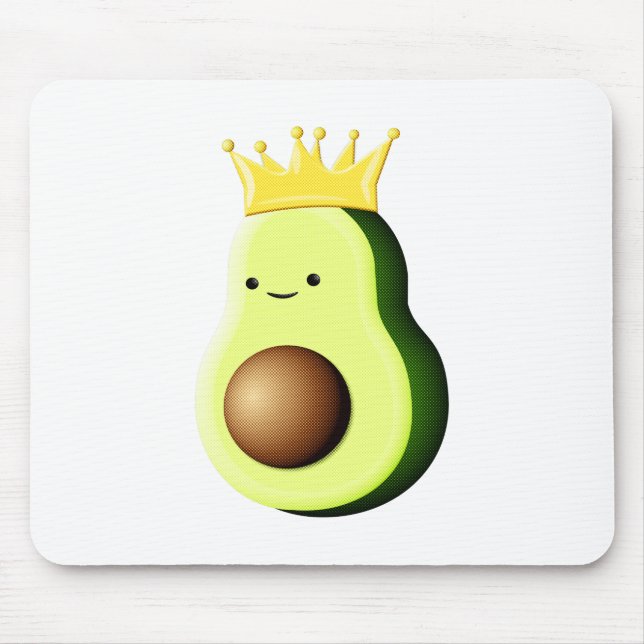 Avocado The King Of All Fruits Mouse Pad (Front)