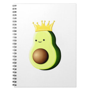 Avocado The King Of All Fruits Notebook