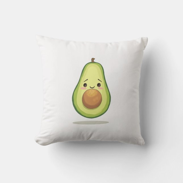 AVOCADO THROW PILLOW (Front)
