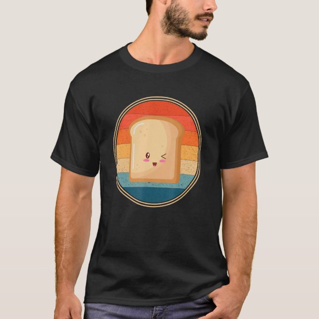 Avocado Toast Fry Slice Bread Power I Love Toast T T-Shirt (Front)