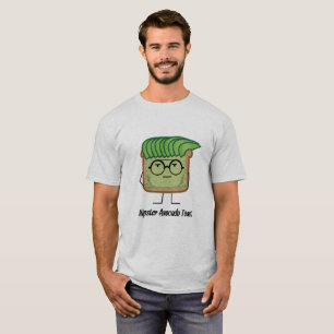 Avocado Toast Hipster glasses greaser hair T-Shirt