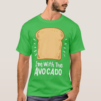 Avocado Toast Lover Guacamole Avo Humour Gift T-Shirt