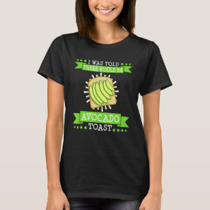 Avocado Toast Recipe Seasoning Bread T-Shirt