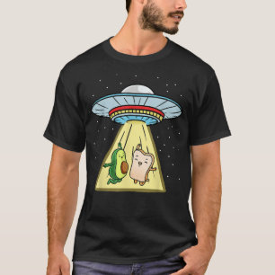 Avocado Toast Ufo Abduction  T-Shirt