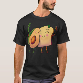 Avocado ToastFruit Alligator Pear Bread Vegan Vege T-Shirt