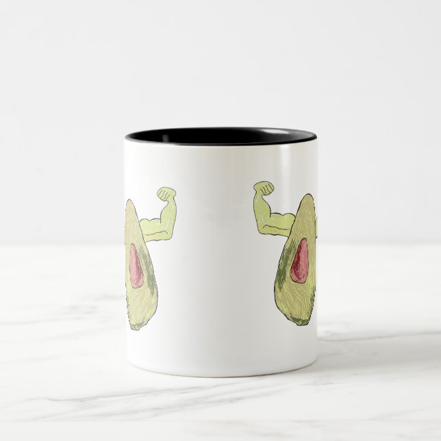 Avocado Two-Tone Coffee Mug (Center)