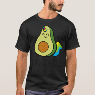 Avocado Unicorn Lover Funny UniCado Avocado T-Shirt