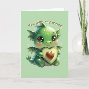 Avocado Valentine Holiday Card