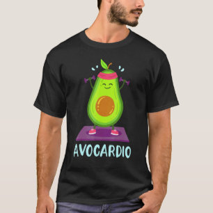 Avocado Vegan Workout Fitness T-Shirt