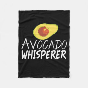 Avocado Whisperer Fleece Blanket