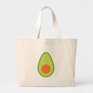 Avocadoball Large Tote Bag