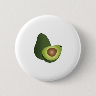 Avocados 2 Inch Round Button