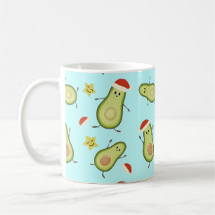 Avocados & Christmas Coffee Mug