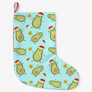 Avocados & Christmas Small Christmas Stocking