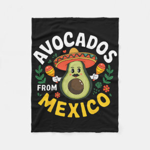 Avocados From Mexico Cinco De Mayo Mexican Fiesta  Fleece Blanket