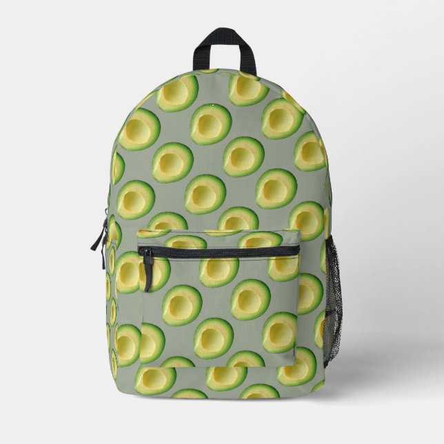 Avocados Green Guacamole 4Jojo Print Cut Sac à cou (Recto)