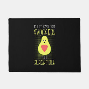 Avocados Make Guacamole Doormat
