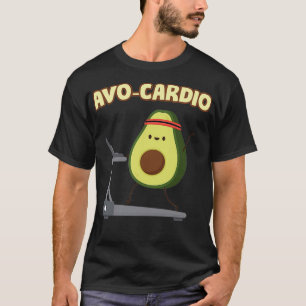 Avocardio Funny Avocado Gym Fitness Bodybuilding S T-Shirt