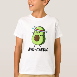 Avocardio Funny Excercise Avocado Pun  T-Shirt