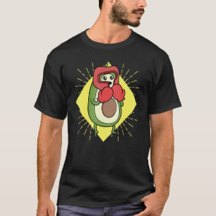 Avocardio heart fitness cardio sport boxer vegan v T-Shirt