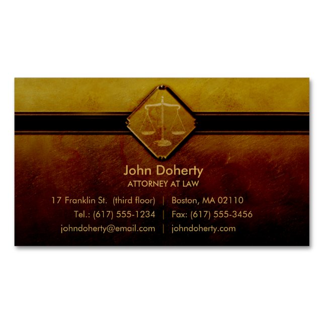 AVOCAT - carte de visite professionnel (devant)