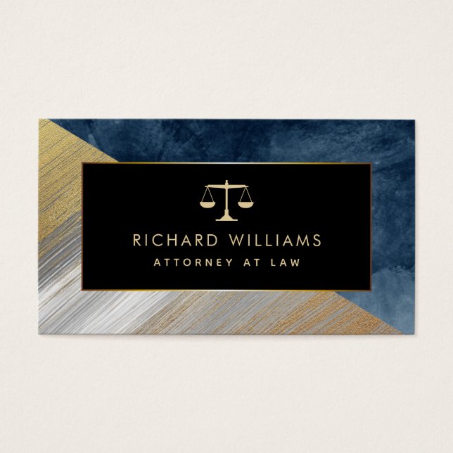 Avocat Cartes de visite de droit (Devant)