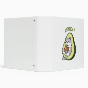 Avocat Cuteness Binder