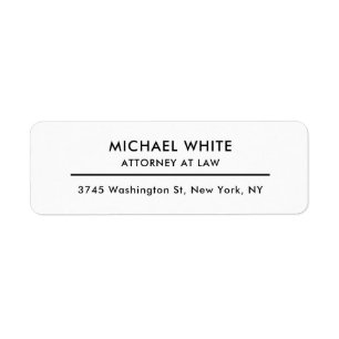 Avocat de droit minimaliste professionnel