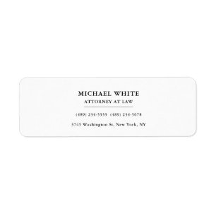 Avocat de droit minimaliste professionnel