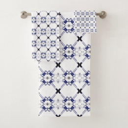 Avocat Marine et Serviettes de bain Gavel Blanc