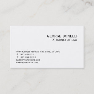 Avocat tendance mignon chez le Carte de visite de 