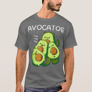 Avocato Funny Avocado Lover Gift, Cute Cat  T-Shirt